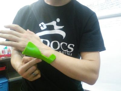 Thermoform Wrist Brace, For Rehab and Physical Therapy
